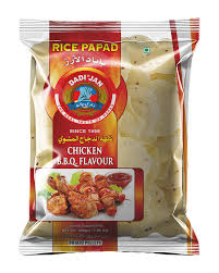 Dadi Jan Chicken BBQ Rice Papad 200g