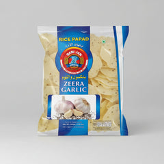 Dadi Jan - Rice Papad - Zeera Garlic - (200 Gram)