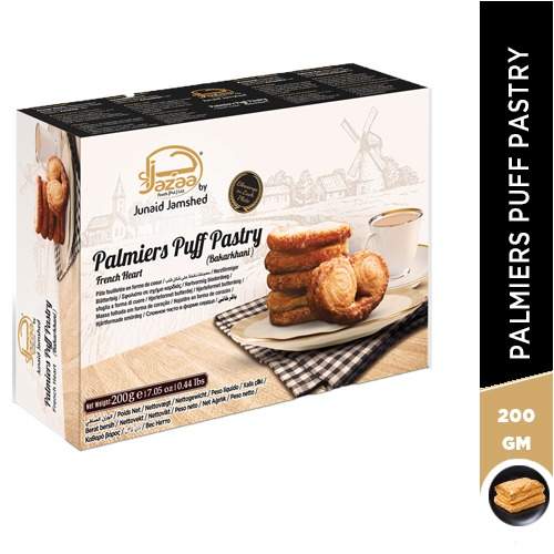 Jazaa Palmieres Puff Pastry 200g