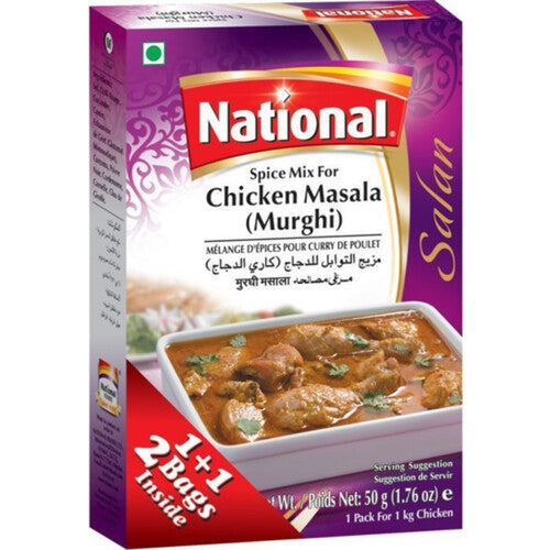 NATIONAL Chicken Masala Recipe Mix 100g