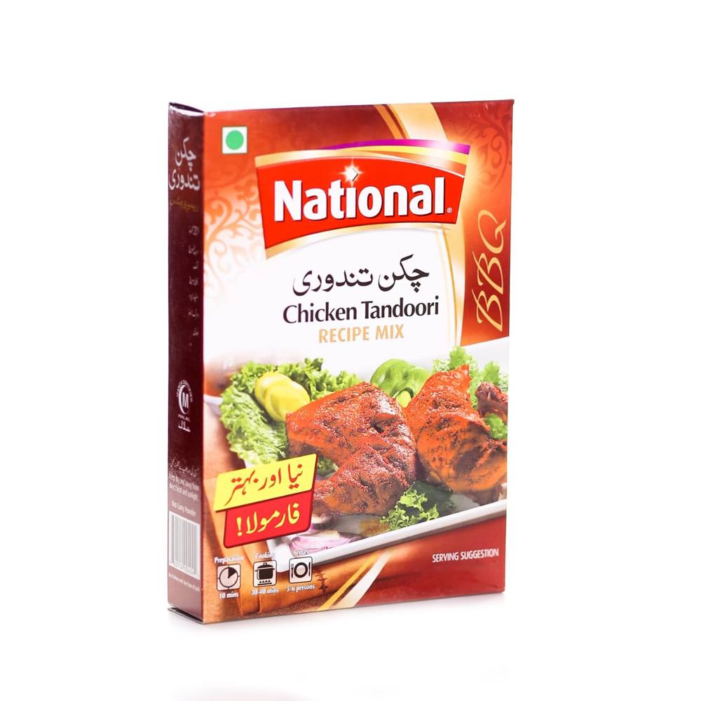 NATIONAL Chicken Tandoori Recipe Mix 100g