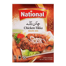 NATIONAL Chicken Tikka Recipe Mix 2 Bags – 100g
