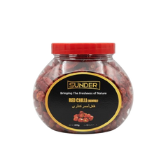 Sunder - Red Chilli Whole (Kundri) Jar - (200 Gram)