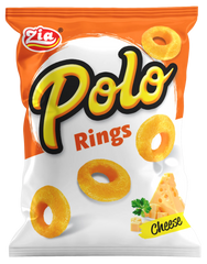 Zia Food - Polo Rings Cheese Snacks - (50 Gram)