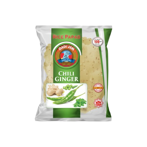 Dadi Jan - Rice Papad - Chili Ginger - (200 Gram)