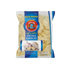 Dadi Jan - Rice Papad - Zeera Garlic - (200 Gram)