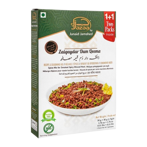 Jazaa - Zaiqaaydar Dum Qeema Masala 2-Pack (100 Gram)