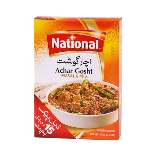 National - Achar Gosht Masala - (100 Gram)
