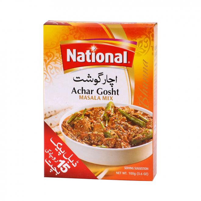 National - Achar Gosht Masala 100g