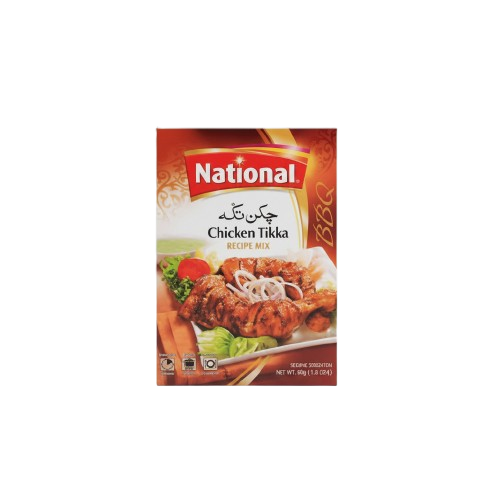 National - Chicken Tikka Recipe Mix - 2 Bags – (100 Gram)