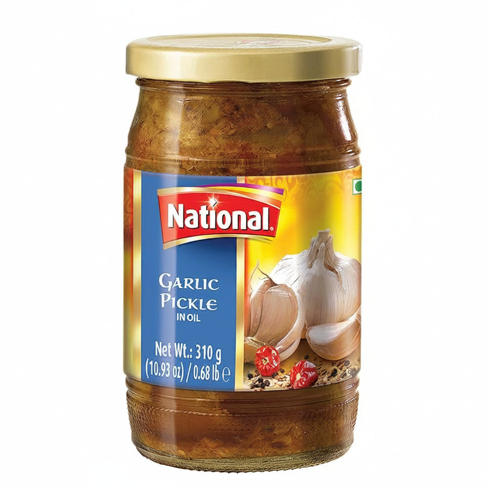 National - Garlic Pickle in Oil 310g