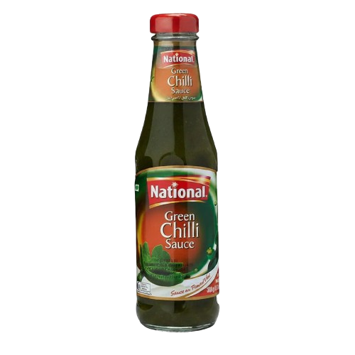 National - Green Chilli Sauce - (300 Gram)