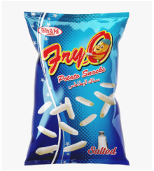 Shahi Fry-O Potato Snacks – Salted (55 Gram Pack)