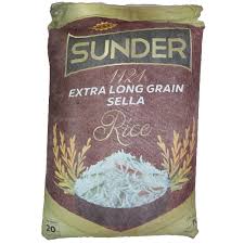 Sunder 1121 Extra Long Grain Sella Rice 20kg