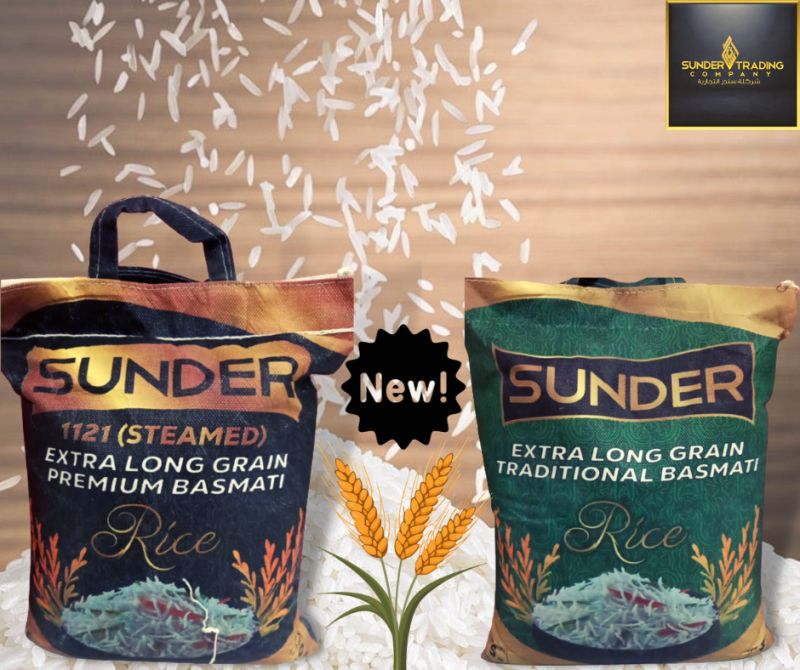 Sunder Extra Long Grain Premium 1121 Steamed Basmati Rice 20kg