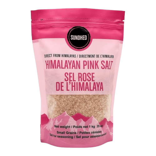 Sunder Pink Himalayan Rock Salt (Coarse 2–5mm) 1kg