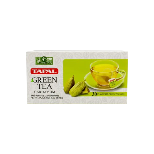 Tapal Cardamom Green Tea 45g (30 Bags)