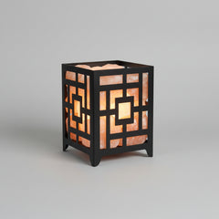 Sunder - Iron Laser Basket  Lamp - Maze