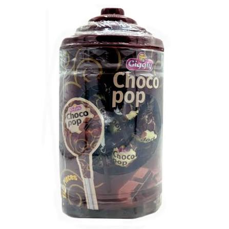 Giggly - Choco Lolli Pop Jar