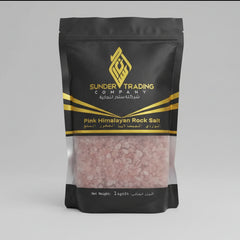 Sunder - Pink Himalayan Rock Salt - Semi Coarse 1–2mm - (1 Kg)