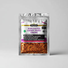 Falah Foods - Non-coated Fried Onions Pouch - (227 Grams)