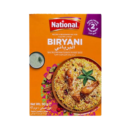 NATIONAL BIRYANI VALUE PACK 90G