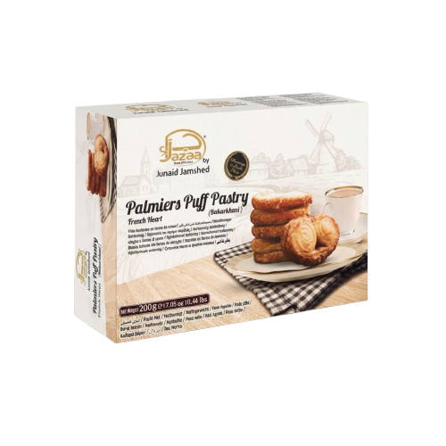 Jazaa - Palmieres Puff Pastry - (200 Gram)