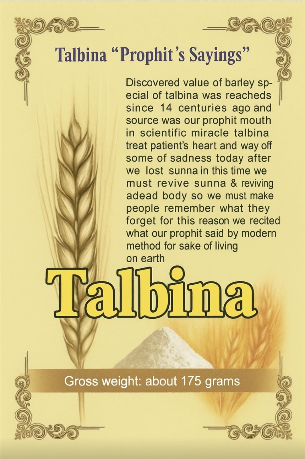 Talbina - 175 Grms